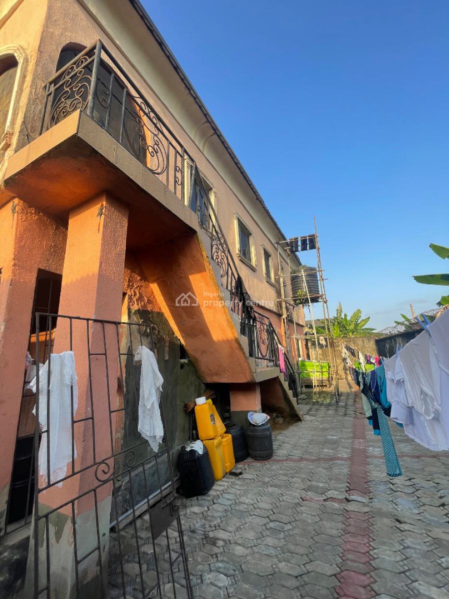 2 Units of 3 Bedroom Flat, B Close By Oko Afo Bus Stop, Oko Afo, Badagry, Lagos, Block of Flats for Sale