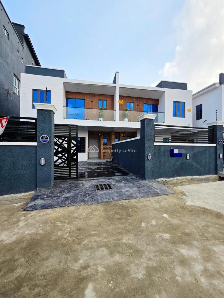 Bran New 4 Bedrooms Semi Detached House, Ado Road Ajah, Ajah, Lagos, Semi-detached Duplex for Sale