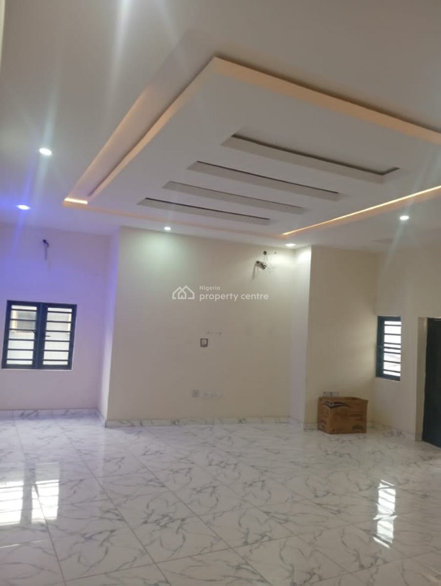 Spacious 3bedroom Apartment with Pop, Akowonjo Close to Roundabout, Alimosho, Lagos, Flat / Apartment for Rent