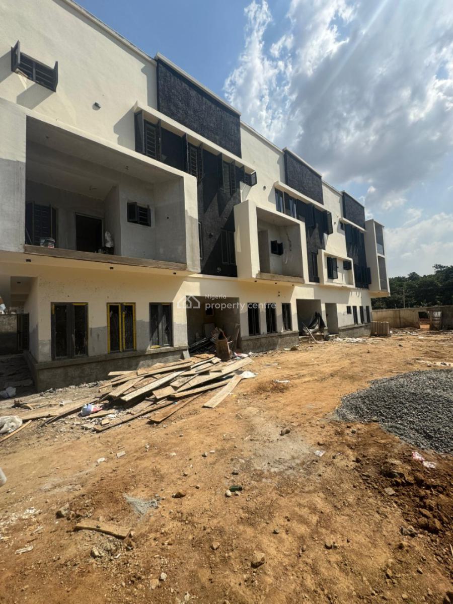 4 Bedroom Terrace Duplex with Bq on a Corner Piece Land, Katampe, Abuja, Land for Sale