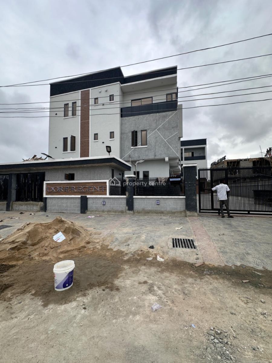 Contemporary 2 Bedroom Apartments, Abraham Adesanya, Ajah, Lagos, Block of Flats for Sale