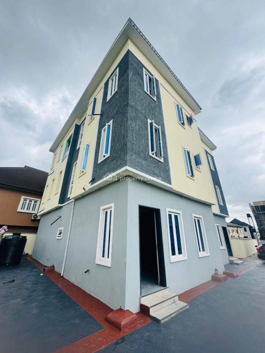 Distinct Lovely 4 Bedroom Semi Detached Home with Bq, Maryland, Lagos, Terraced Duplex for Sale