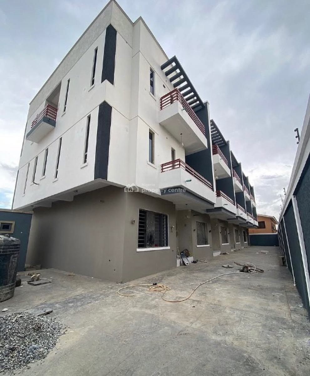 Four Bedroom Terraced Duplex with Study Room, Olowora, Magodo, Lagos, Terraced Duplex for Sale
