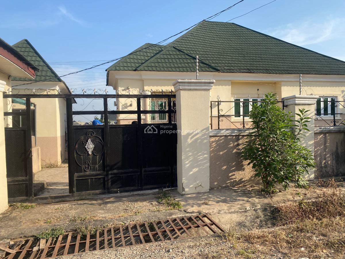 Luxury 3 Bedroom Bungalow with Bq, New Site Estate, Lugbe District, Abuja, Detached Bungalow for Sale