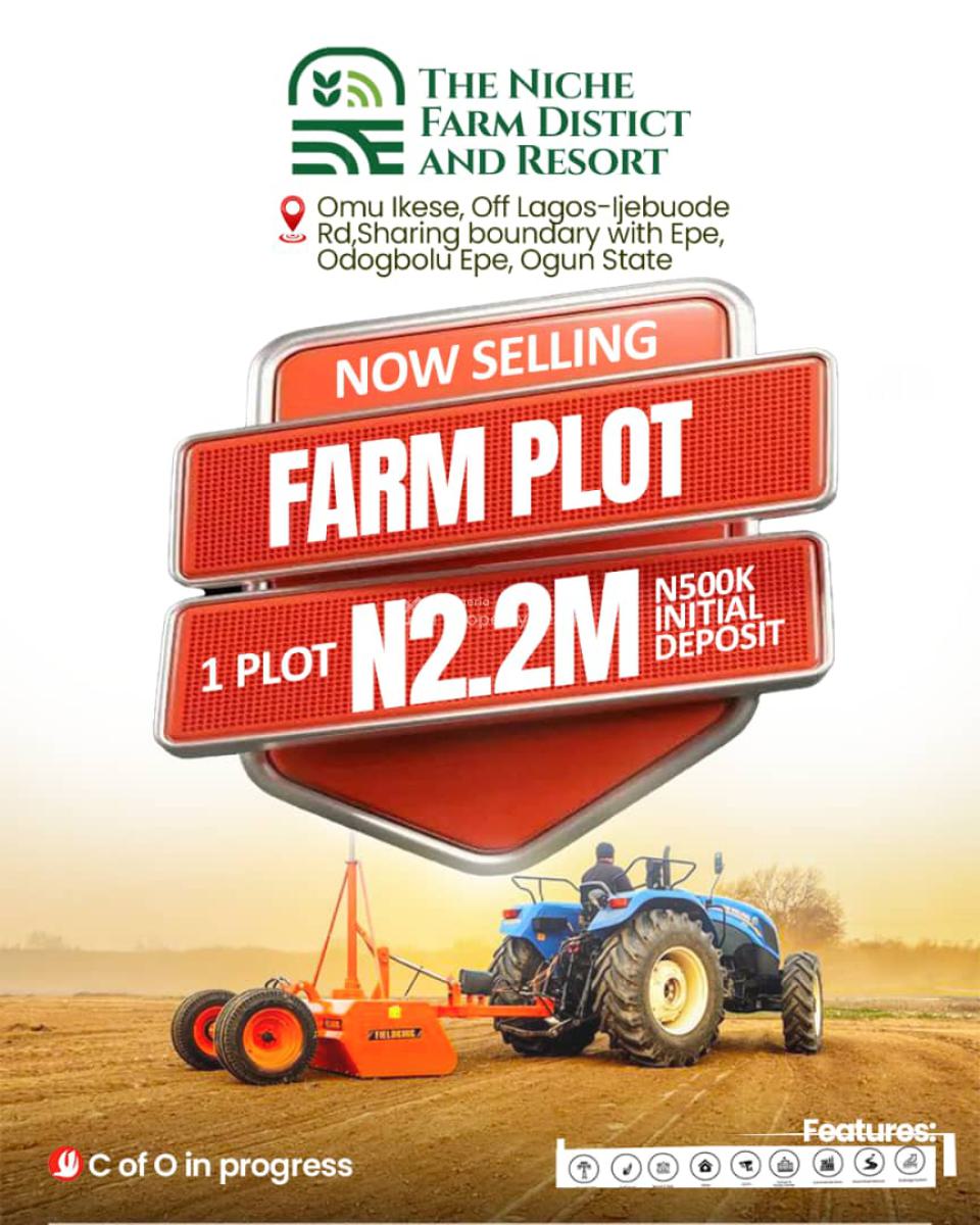 The Niche Farm and Resorts Odogbolu Epe, Odogbolu Lagos Ijebu-ode Road, Epe, Lagos, Commercial Land for Sale