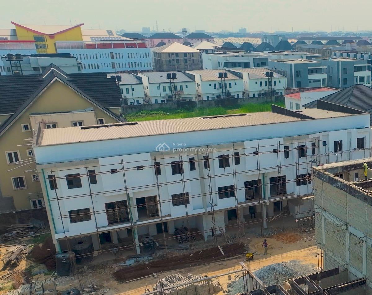 Most Luxurious 4 Bedroom Terrace in a Secured Estate, Osapa London, Osapa, Lekki, Lagos, Terraced Duplex for Sale