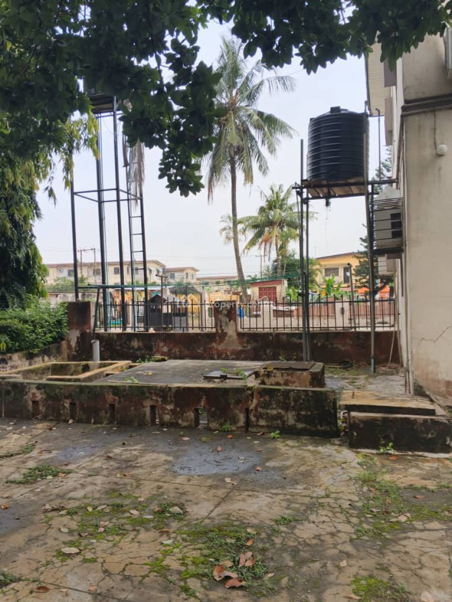 4-bedroom Ground Floor Flat with Big Compound in a Block of 4 Flats, Ogba, Ikeja, Lagos, Flat / Apartment for Sale