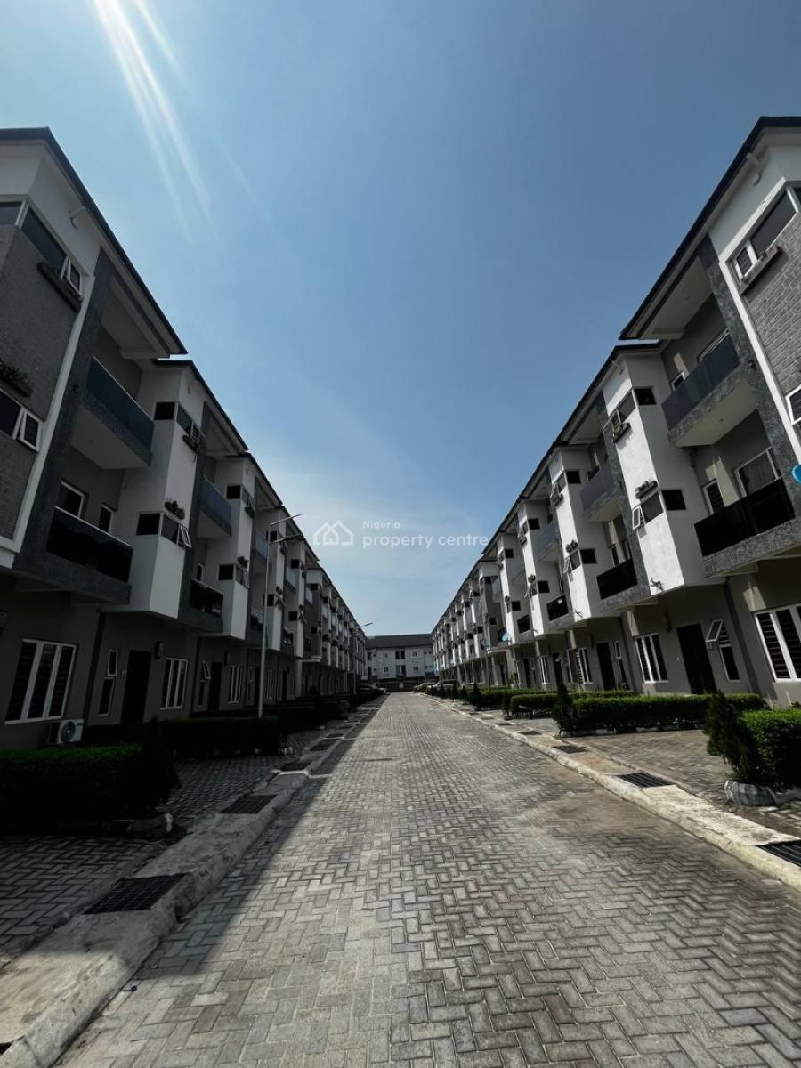 4 Bedroom Terrace House with Bq, Illasan, Ikate, Lekki, Lagos, Terraced Duplex for Sale