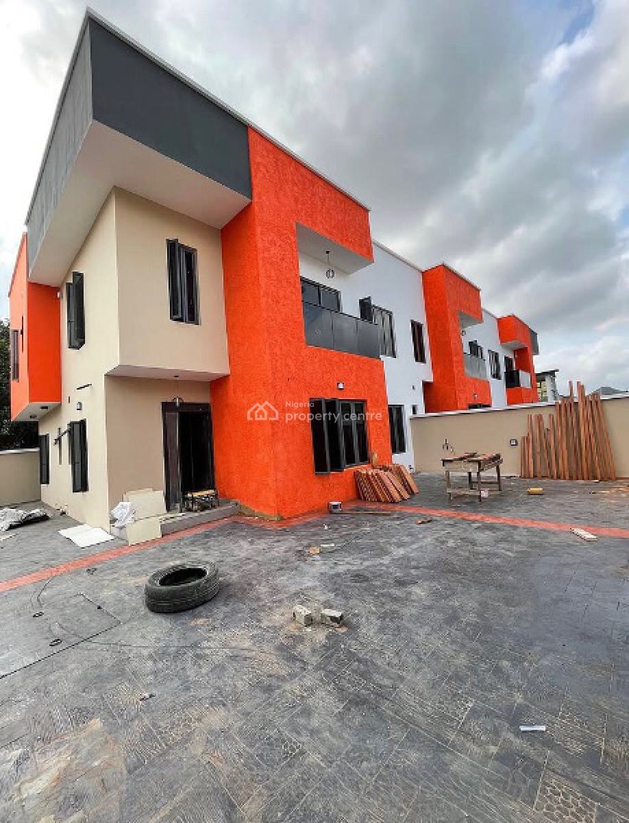 Four Bedroom Semi Detached Duplex (in a Secure Estate), Gbagada, Lagos, Semi-detached Duplex for Sale