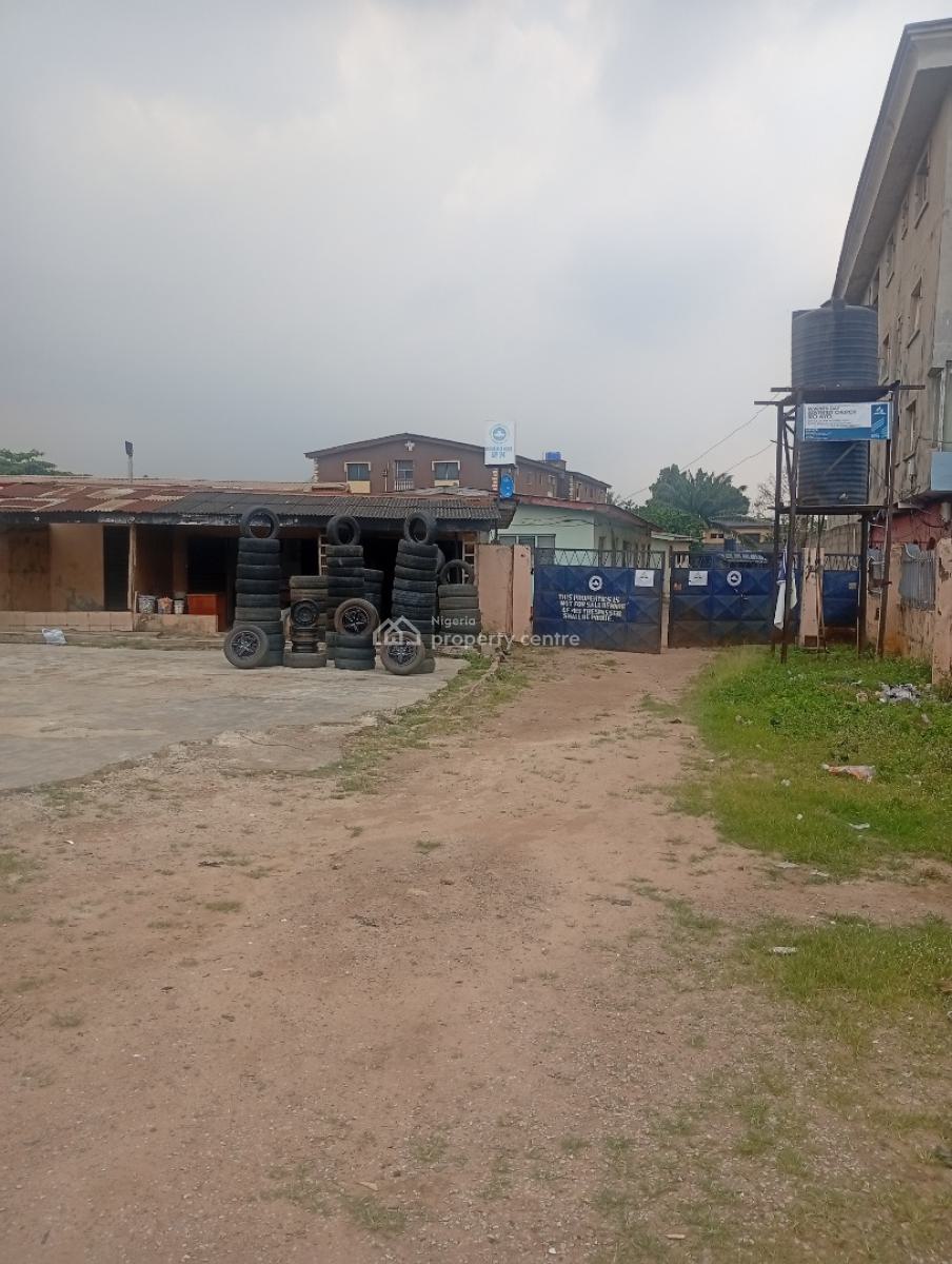 3 Plots of Land Facing Road, Along Abeokuta Express Way, Abule Egba, Agege, Lagos, Commercial Land for Sale