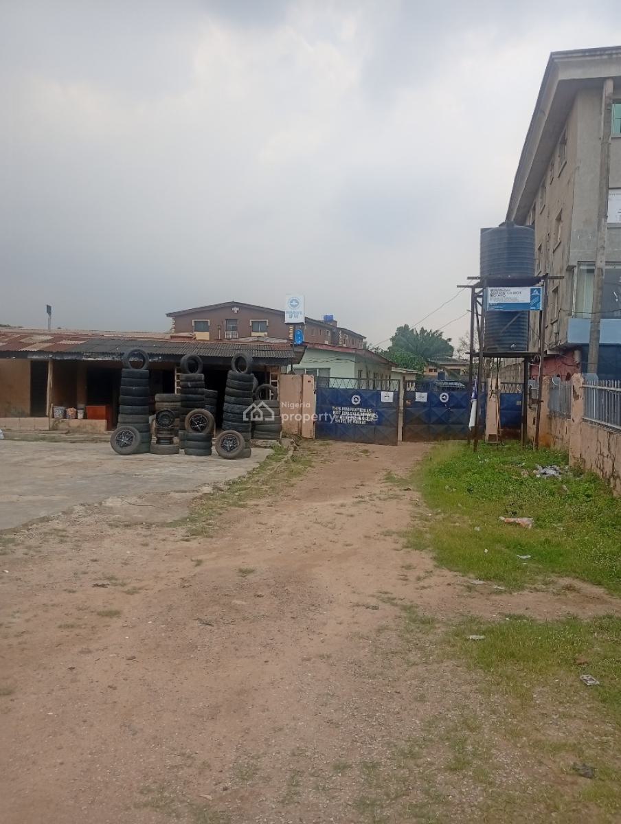 3 Plots of Land Facing Road, Along Abeokuta Express Way, Abule Egba, Agege, Lagos, Commercial Land for Sale