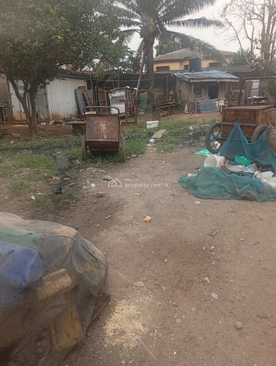 3 Plots of Land Facing Road, Along Abeokuta Express Way, Abule Egba, Agege, Lagos, Commercial Land for Sale