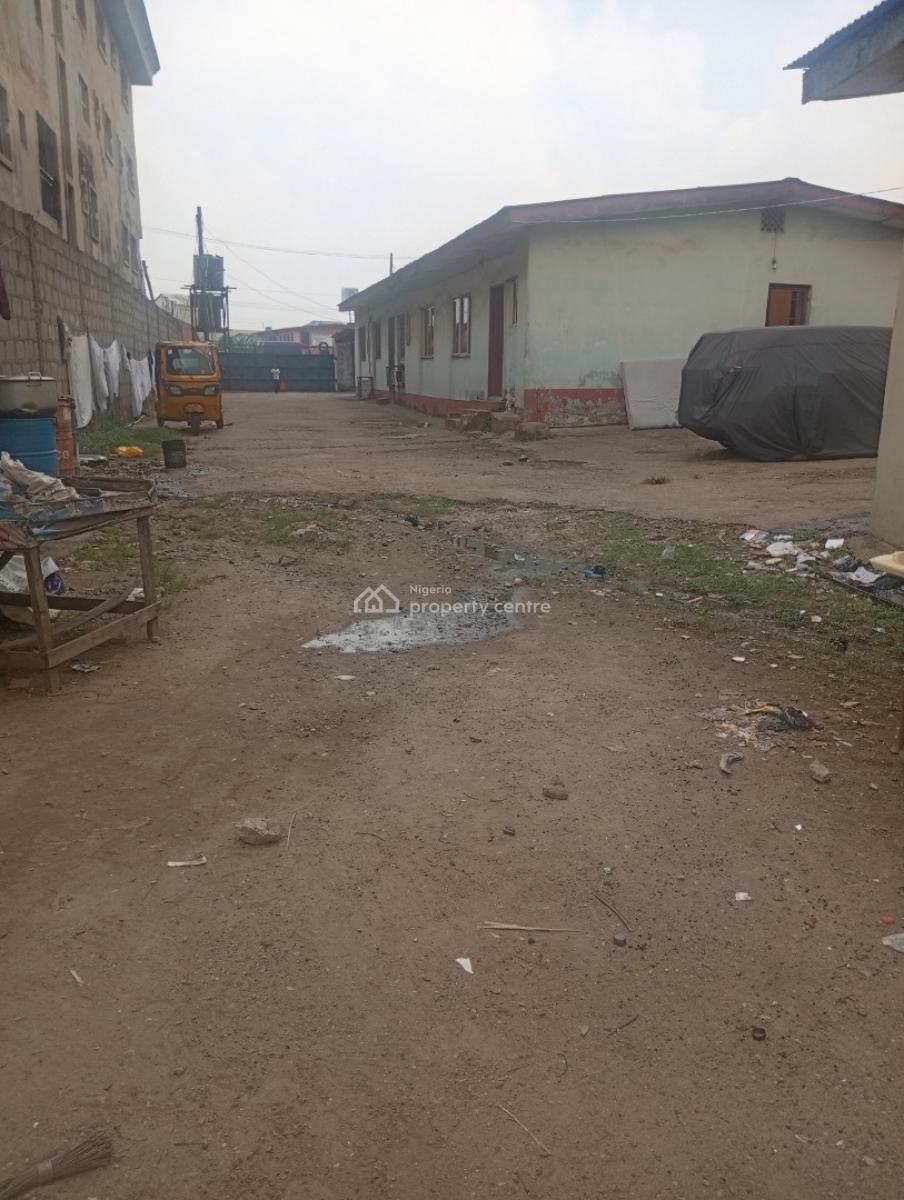 3 Plots of Land Facing Road, Along Abeokuta Express Way, Abule Egba, Agege, Lagos, Commercial Land for Sale