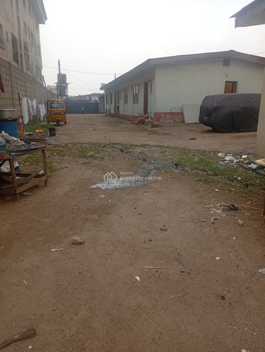 3 Plots of Land Facing Road, Along Abeokuta Express Way, Abule Egba, Agege, Lagos, Commercial Land for Sale