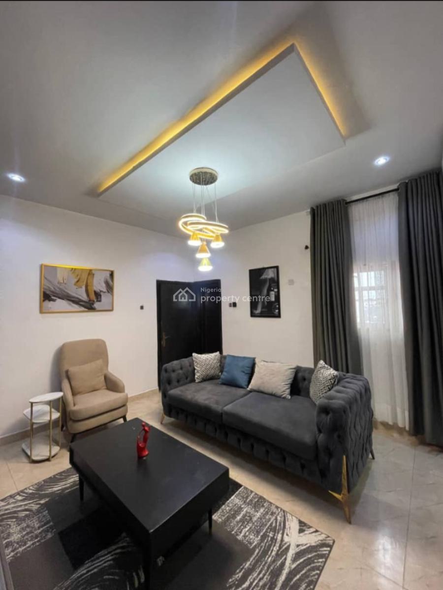 1 Bedroom Furnished Apartment, Osapa, Lekki, Lagos, Mini Flat (room and Parlour) for Rent