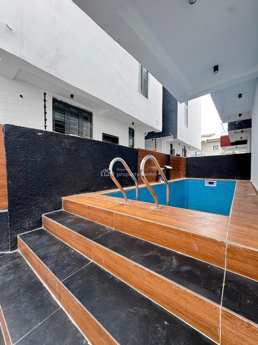 Classy 5 Bedroom Detached Duplex with a Bq  with a Pool, Lekki Phase 1, Lekki, Lagos, Detached Duplex for Sale