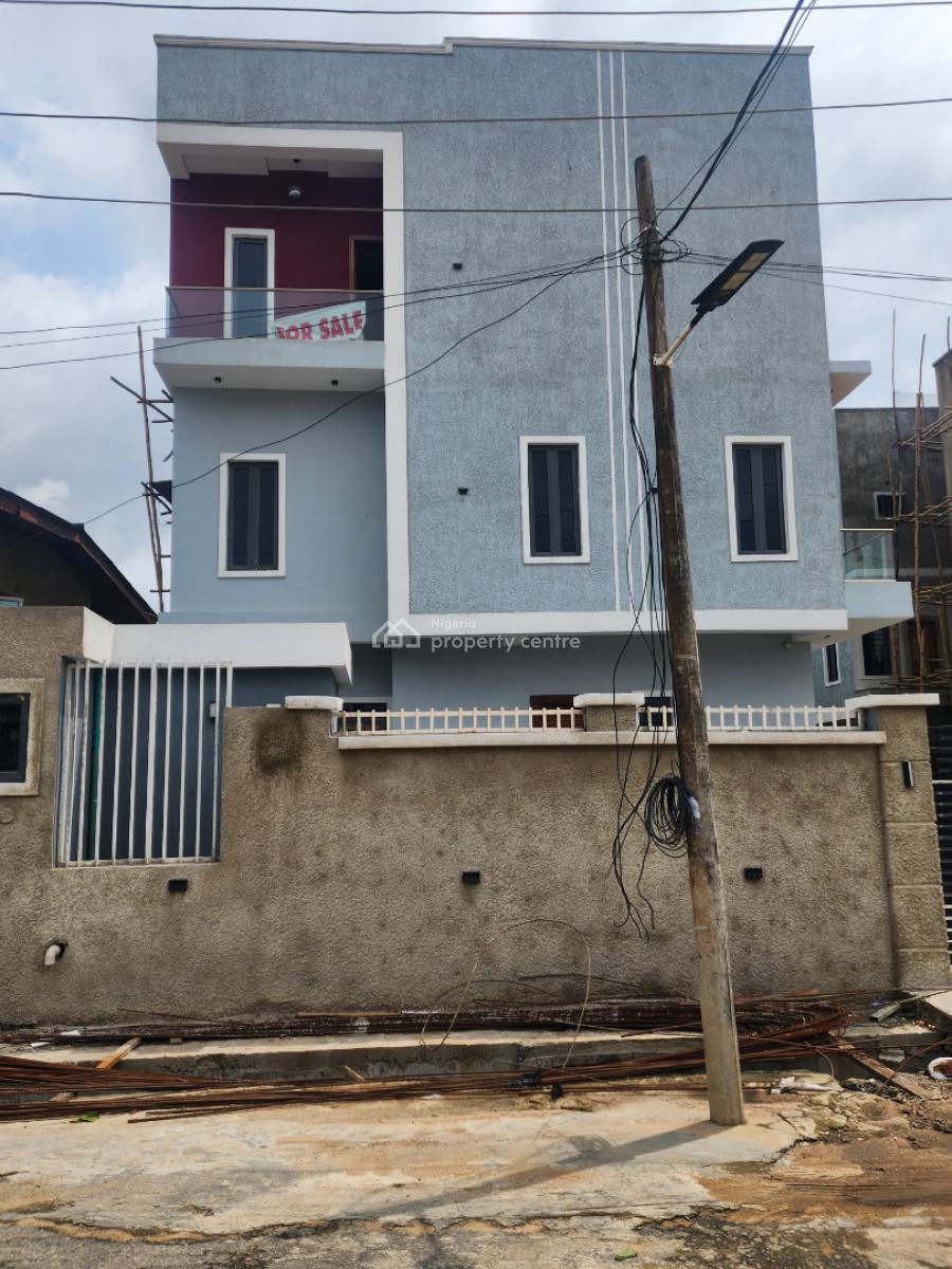 Newly Built Deluxe 5 Bedroom Detached Uplex, Adeniyi Jones, Ikeja, Lagos, Detached Duplex for Sale