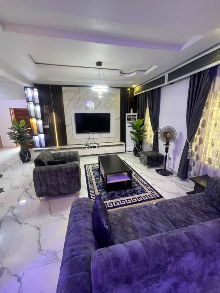 Luxury Furnished 4 Bedroom Duplex with Pool, Gym, & Tennis Court, Lbs, Ajah, Lagos, Semi-detached Duplex Short Let