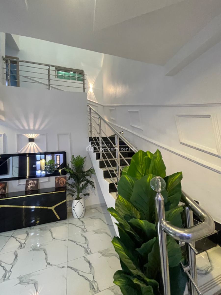 Luxury Furnished 4 Bedroom Duplex with Pool, Gym, & Tennis Court, Lbs, Ajah, Lagos, Semi-detached Duplex Short Let