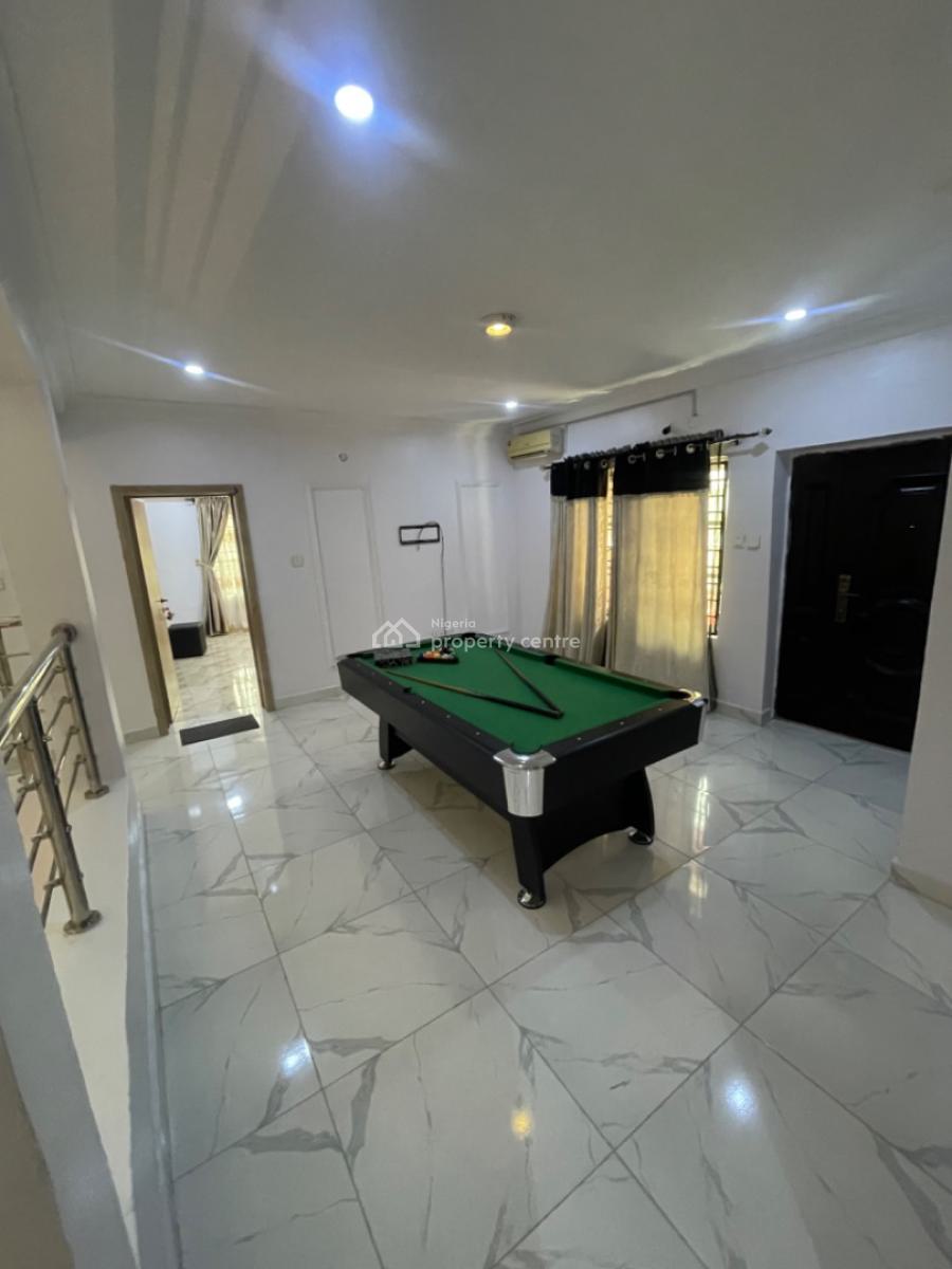 Luxury Furnished 4 Bedroom Duplex with Pool, Gym, & Tennis Court, Lbs, Ajah, Lagos, Semi-detached Duplex Short Let