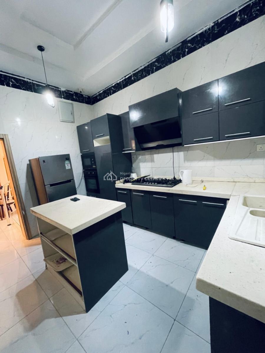 Fully Serviced & Furnished 4 Bedroom Terraced Duplex, Chevron, Lekki, Lagos, Terraced Duplex for Rent