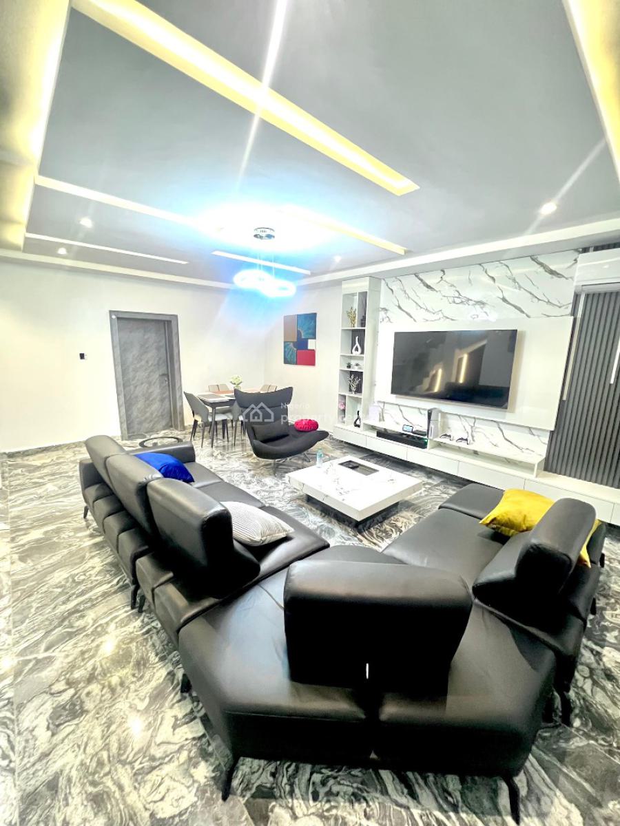 Standard 4 Bedrooms Apartment with Self Compound, Wuse, Abuja, Semi-detached Duplex Short Let