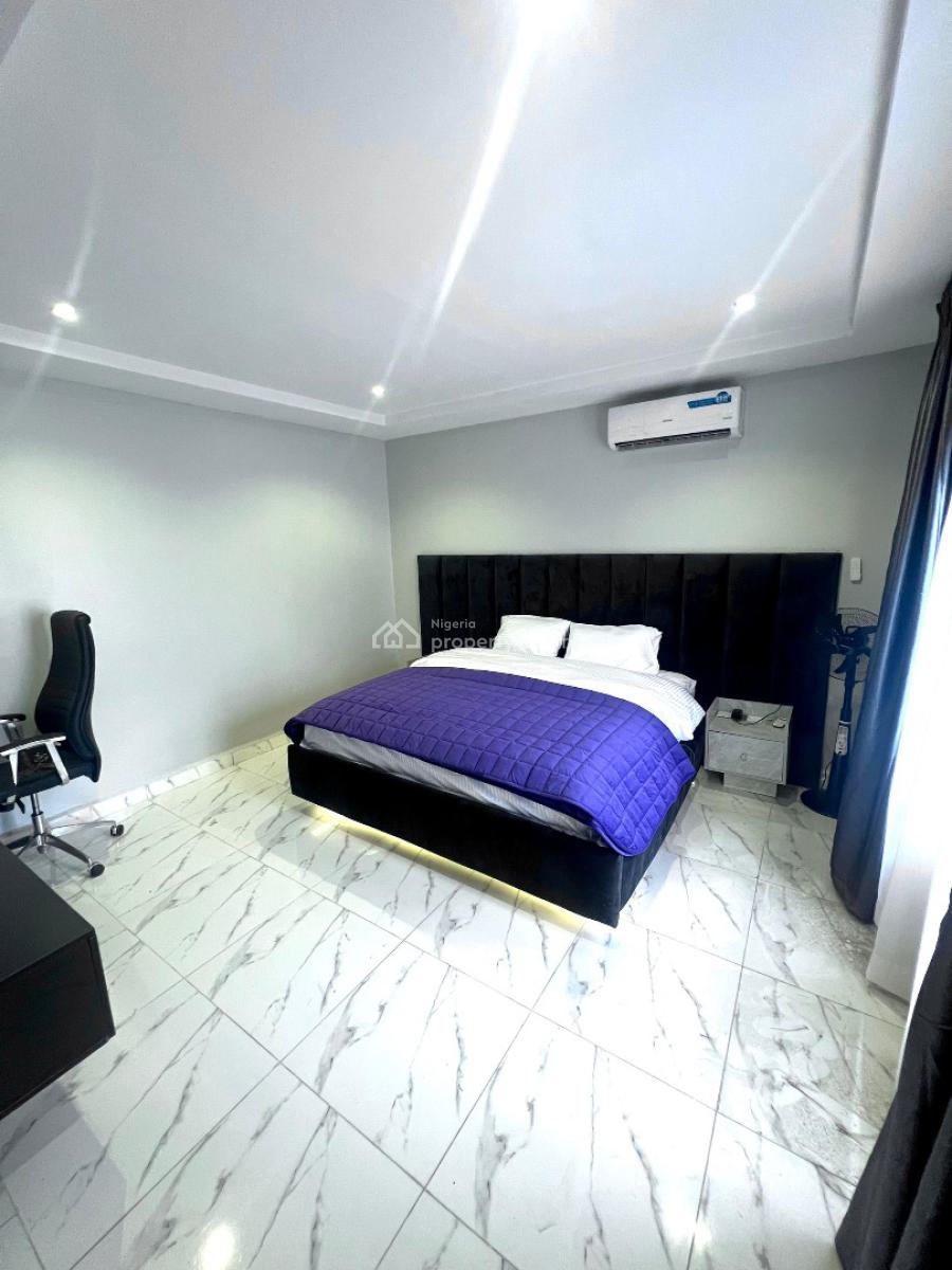 Standard 4 Bedrooms Apartment with Self Compound, Wuse, Abuja, Semi-detached Duplex Short Let