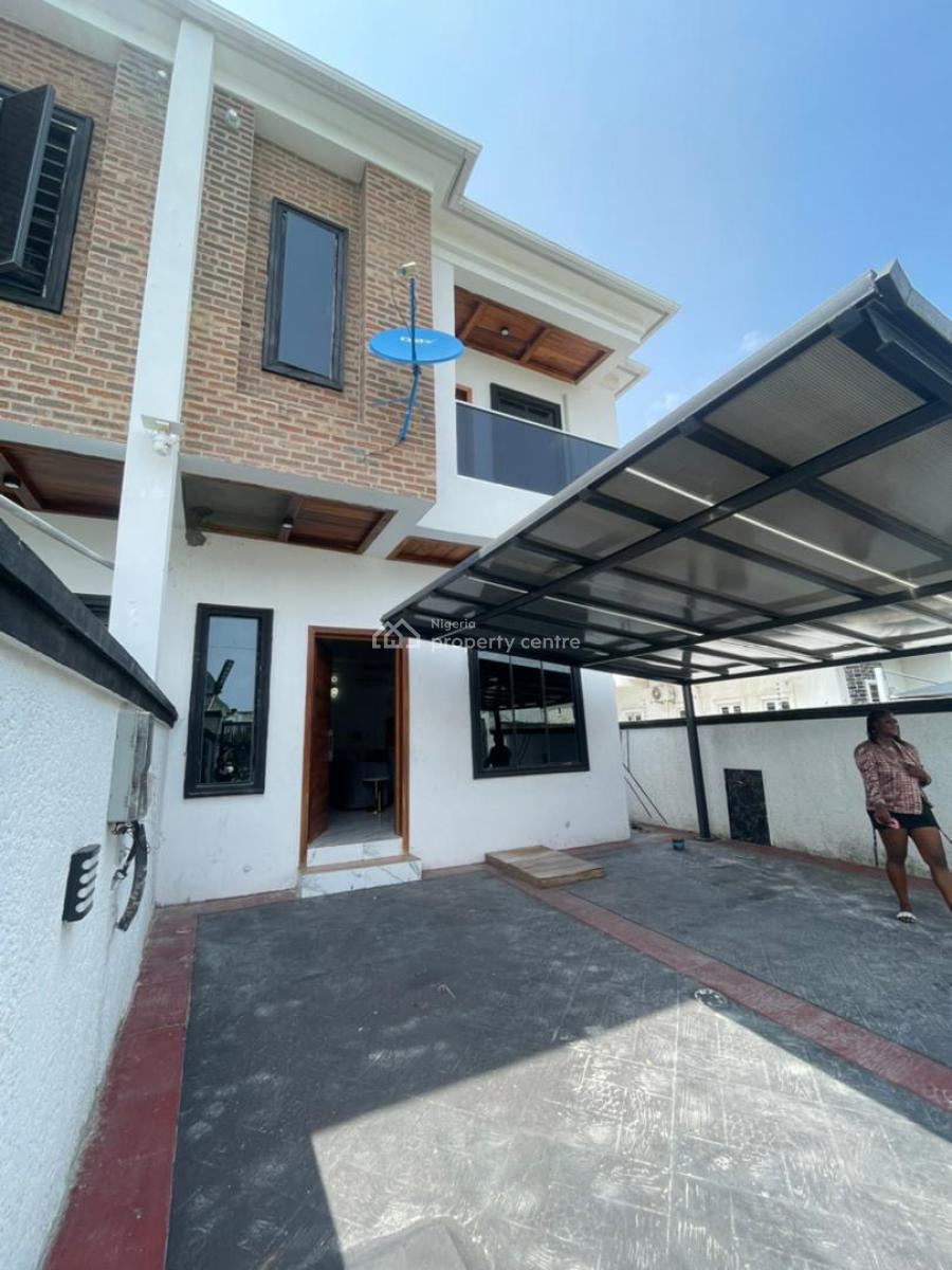 Furnished 4 Bedrooms Semi Detached Duplex with Bq, Oral Estate Lekki /chevron Toll Gate, Lekki Phase 2, Lekki, Lagos, Semi-detached Duplex for Sale