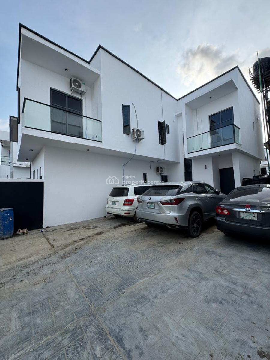 Brand New 3 Bedroom Semi-detached Duplex with Bq, Sangotedo, Ajah, Lagos, Semi-detached Duplex for Sale