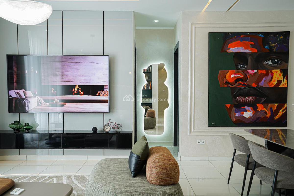 Luxury 2 Bedroom Flat + Pool + Gym + Ps5, Gbangbala Street, Ikate, Lekki, Lagos, Flat / Apartment Short Let