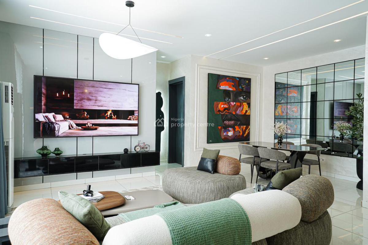 Luxury 2 Bedroom Flat + Pool + Gym + Ps5, Gbangbala Street, Ikate, Lekki, Lagos, Flat / Apartment Short Let