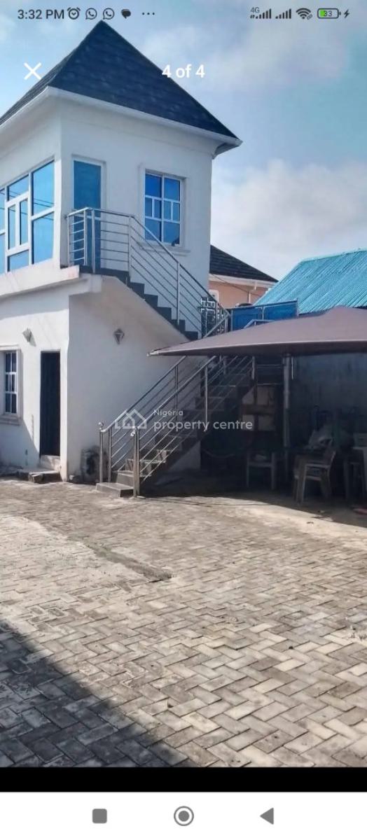 Well Built 5 Bedroom Detached Duplex, Waterside Area New Site Alakija, Satellite Town, Ojo, Lagos, Detached Duplex for Sale