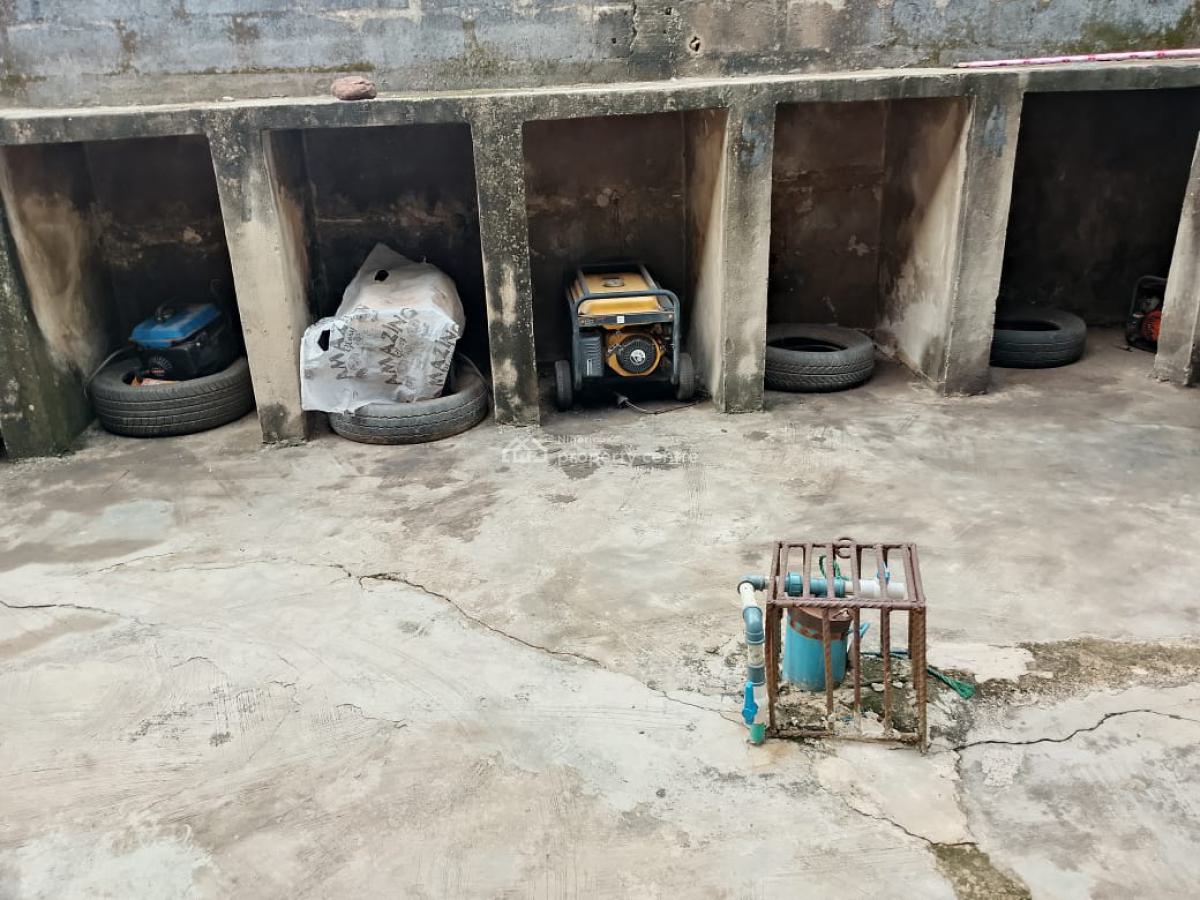 Spacious 10 Units of Mini Flats, Suitable for Hospital and School, Berger, Arepo, Ogun, Block of Flats for Sale