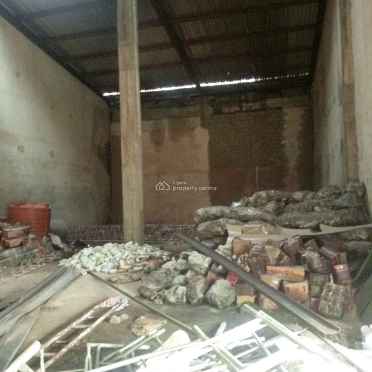 Nice Located 2800sqft Industrial Warehouse, Orile Iganmu, Surulere, Lagos, Warehouse for Rent