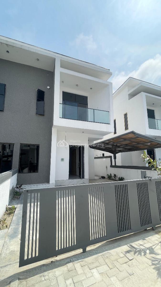a Fancy Luxurious Semi Detached 4 Bedroom Home, Orchid Road, Lekki Phase 2, Lekki, Lagos, Semi-detached Duplex for Sale