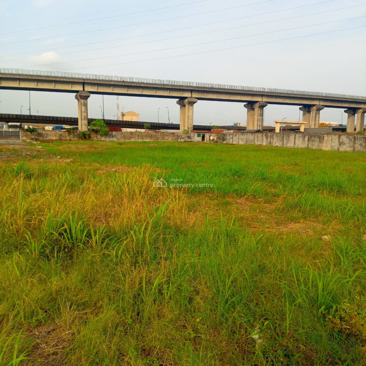 Nice Located 11 Plots of Empty Industrial Land, Orile Iganmu, Surulere, Lagos, Industrial Land for Sale
