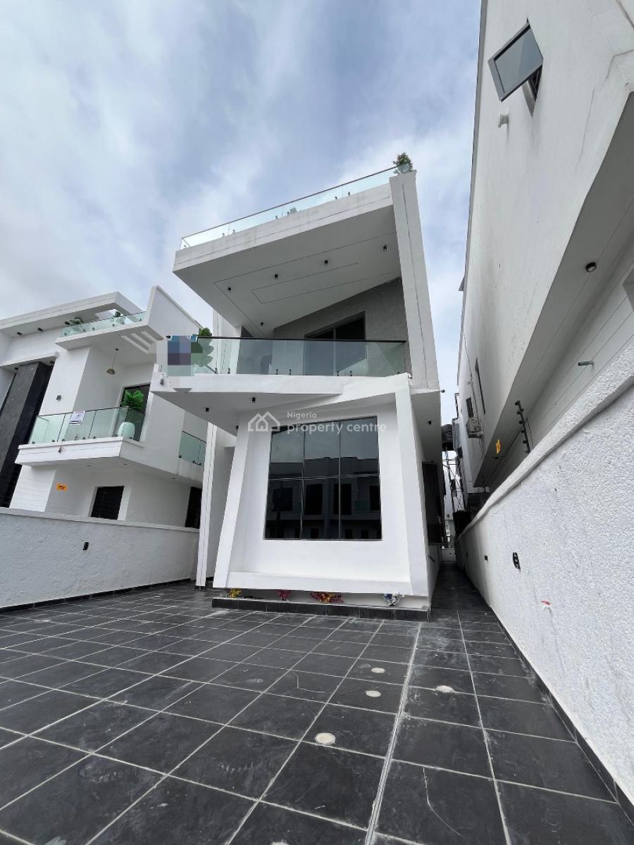 Neatly Built 5 Bedroom Fully Detached  Duplex with Pool and Bq, Ajah, Lagos, Detached Duplex for Sale