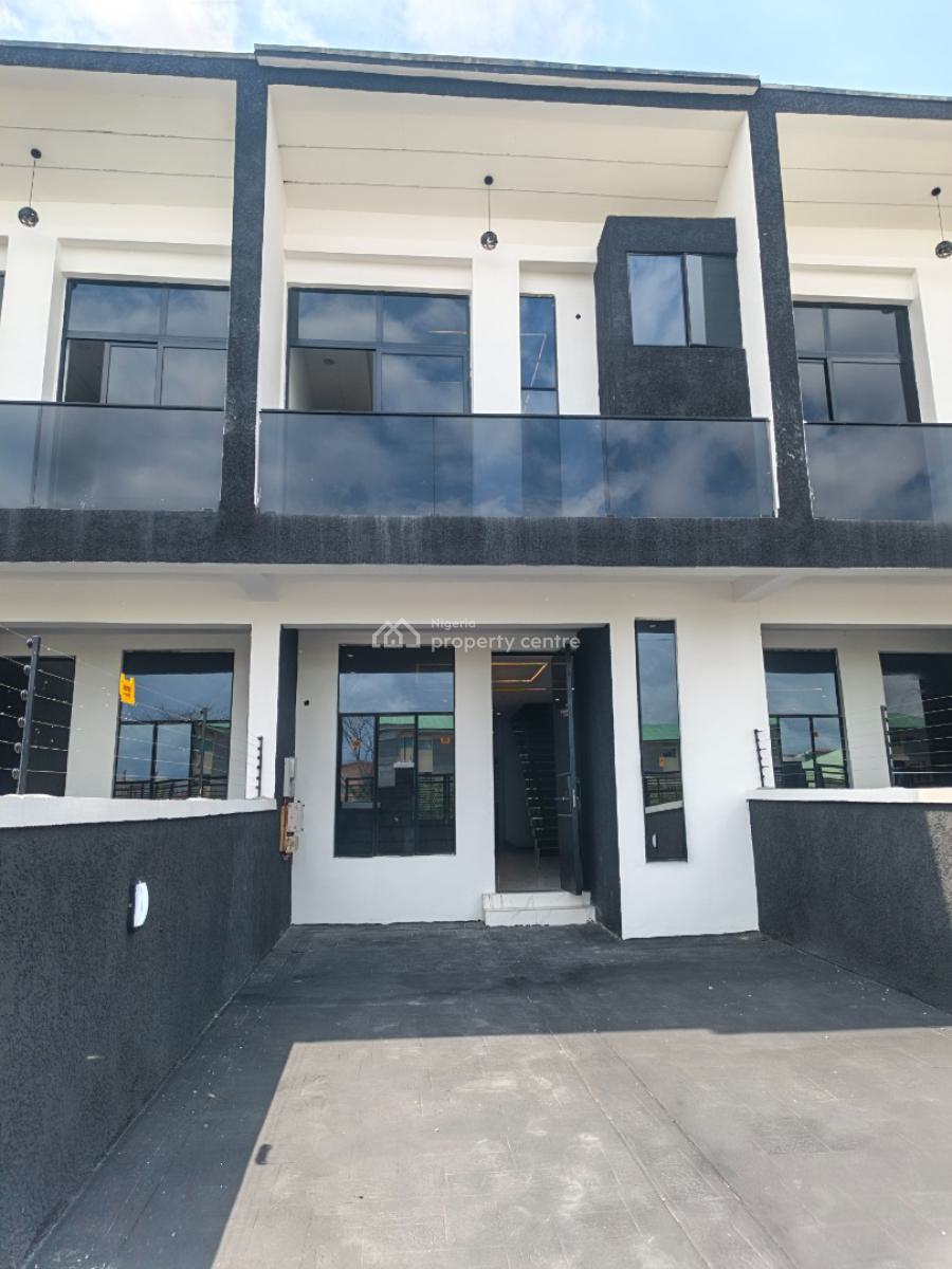 4 Bedroom Terrace Duplex, Off Mobil Road, Ajah, Lagos, Terraced Duplex for Rent