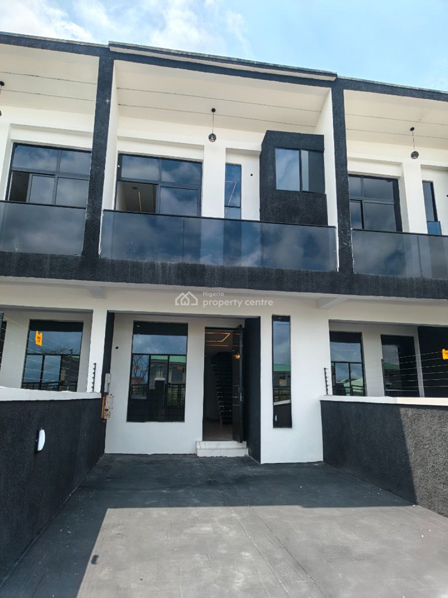 4 Bedroom Terrace Duplex, Off Mobil Road, Ajah, Lagos, Terraced Duplex for Rent