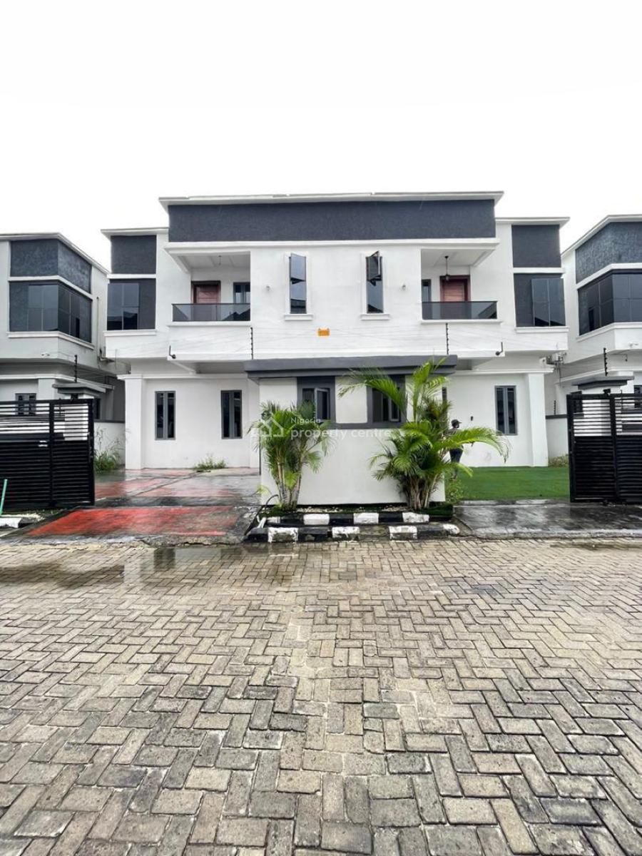 Stunning 4 Bedroom Semi Detached Duplex, Chevron, Lekki, Lagos, Semi-detached Duplex for Rent