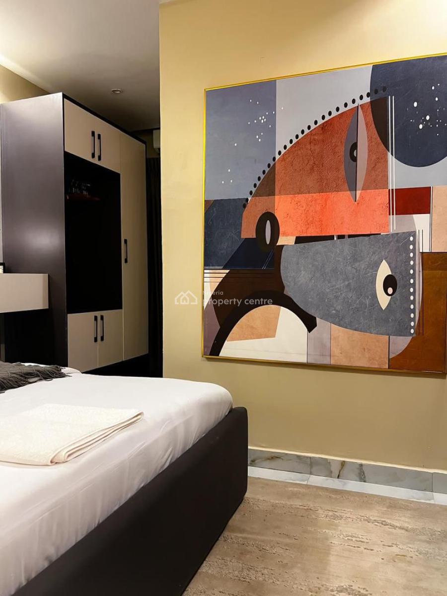 Luxury 1 Bedroom Apartment in a Serene , Calm and Beautiful Secured, Lekki Phase 1, Lekki, Lagos, Flat / Apartment Short Let