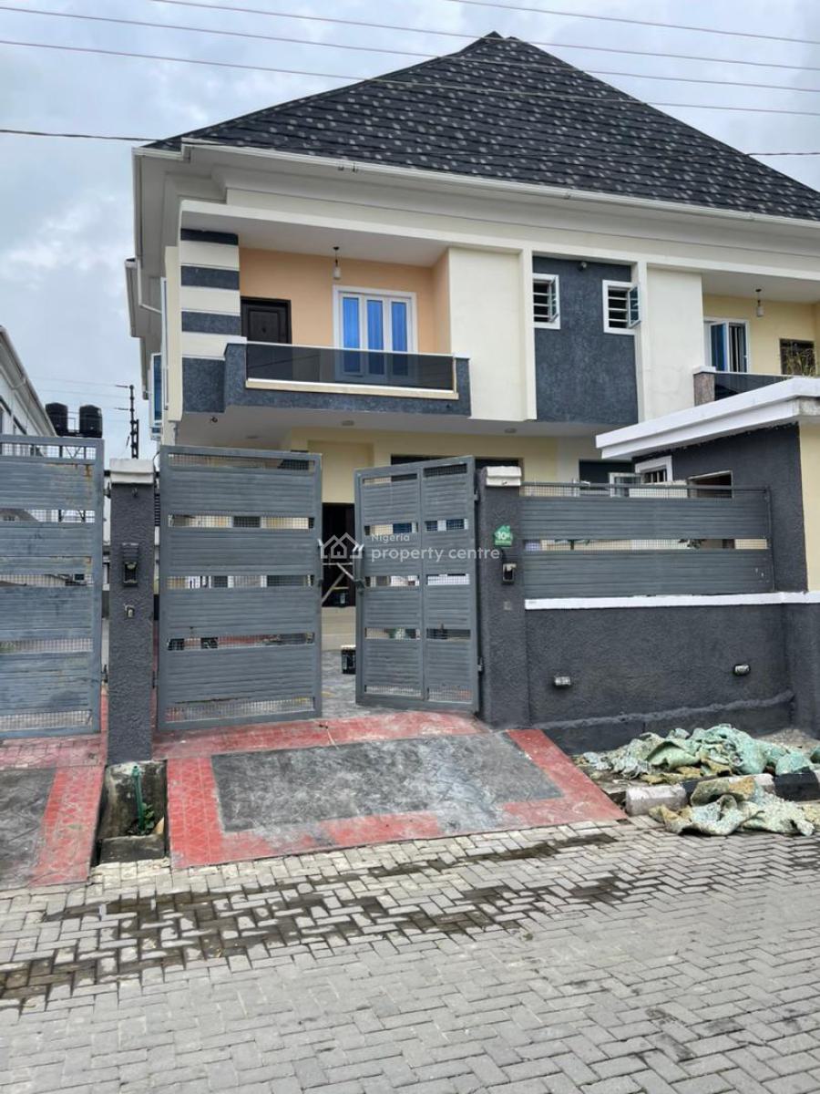 Exquisite and Very Spacious 4 Bedroom Semi Detached Duplex, Chevron, Lekki, Lagos, Semi-detached Duplex for Rent