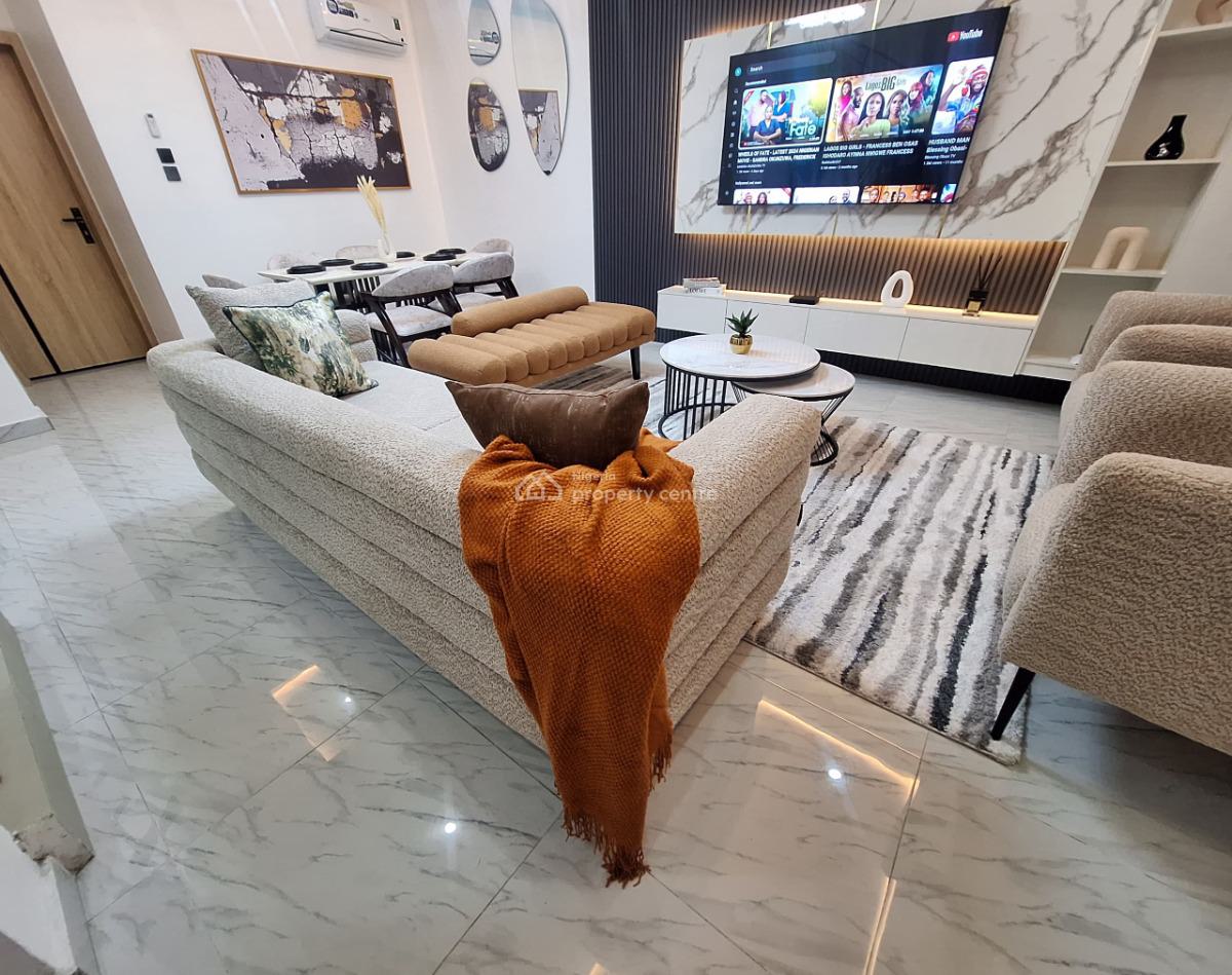 Newly Launched Luxury 4 Bedroom + Pool + Snooker + Gym, Victoria Crest V Estate, Harris Drive, Lekki, Lagos, Flat / Apartment Short Let