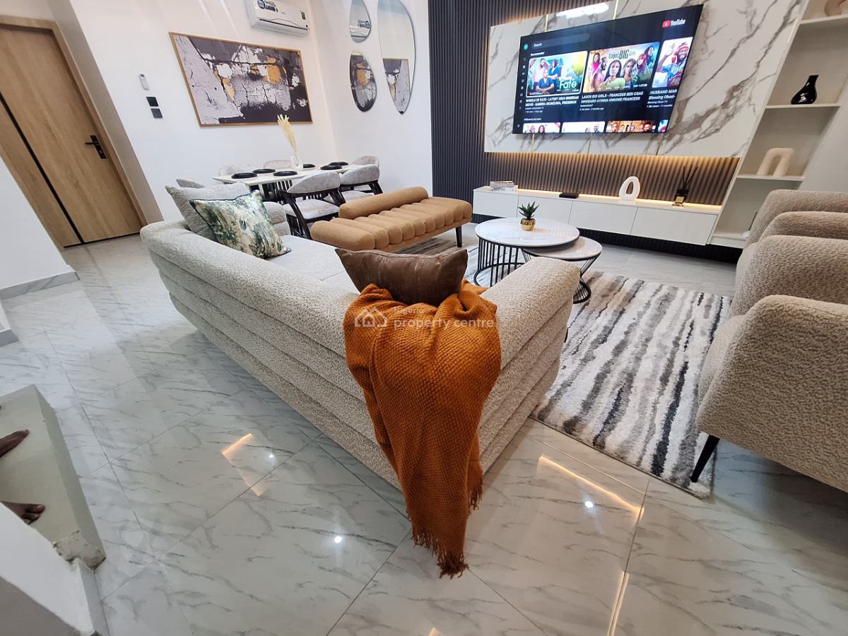 Newly Launched Luxury 4 Bedroom + Pool + Snooker + Gym, Victoria Crest V Estate, Harris Drive, Lekki, Lagos, Flat / Apartment Short Let