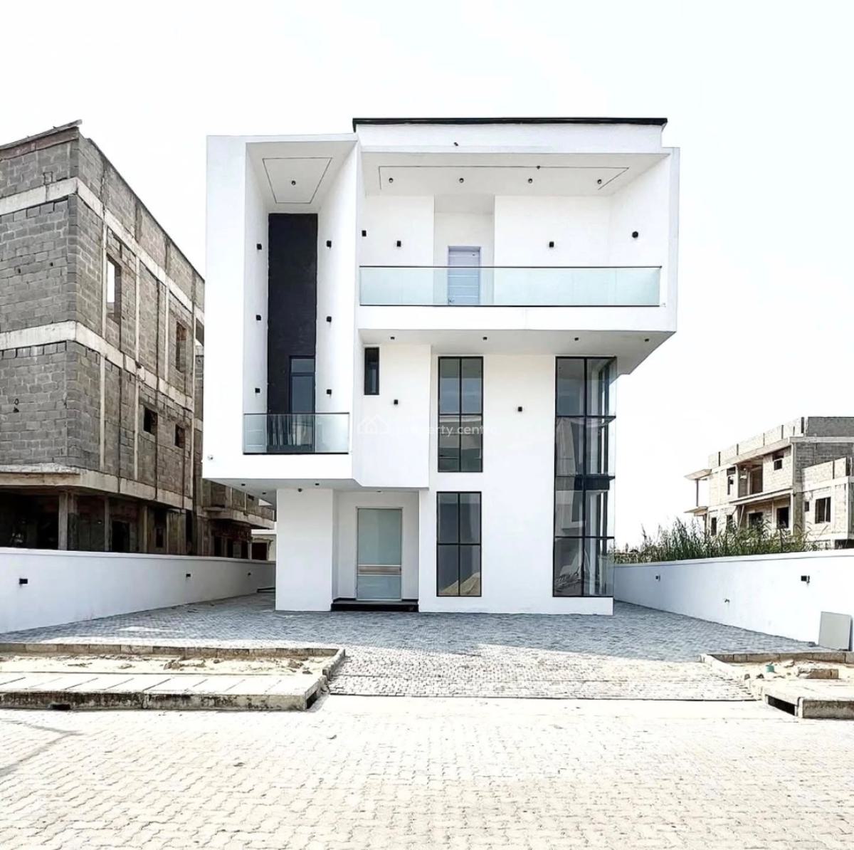 Contemporary 5 Bedroom Detached Duplex with Swimming Pool and Bq, Ikate, Lekki, Lagos, Detached Duplex for Sale