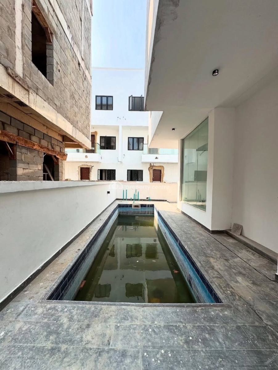 Contemporary 5 Bedroom Detached Duplex with Swimming Pool and Bq, Ikate, Lekki, Lagos, Detached Duplex for Sale