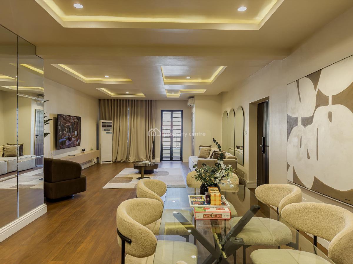 2-bedroom Smart Maisonette Apartment with Bathtub , Ps5,snooker & Pool, Old Ikoyi, Ikoyi, Lagos, Flat / Apartment Short Let