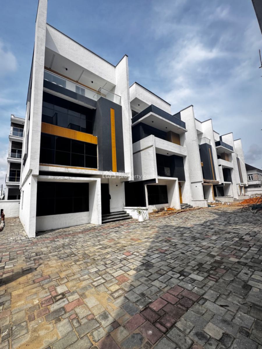 Newly Built 4bedroom Duplex with Bq at Chevron, Chevron, Lekki, Lagos, Detached Duplex for Sale