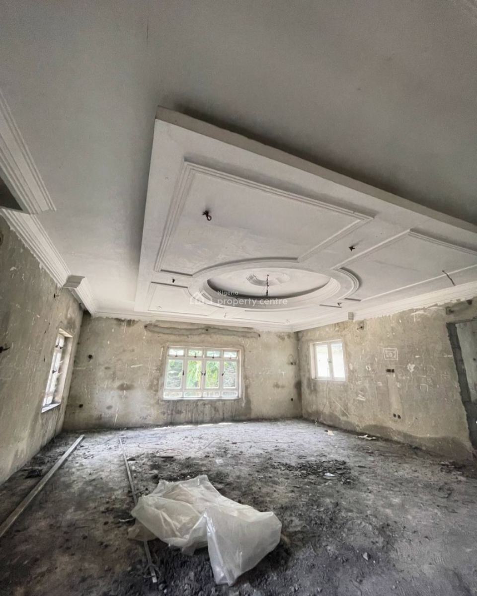 85% Complete 5 Bedroom Detached Mansion on 3 Plots of Land, Peter Odili Road, Trans Amadi, Port Harcourt, Rivers, Detached Duplex for Sale