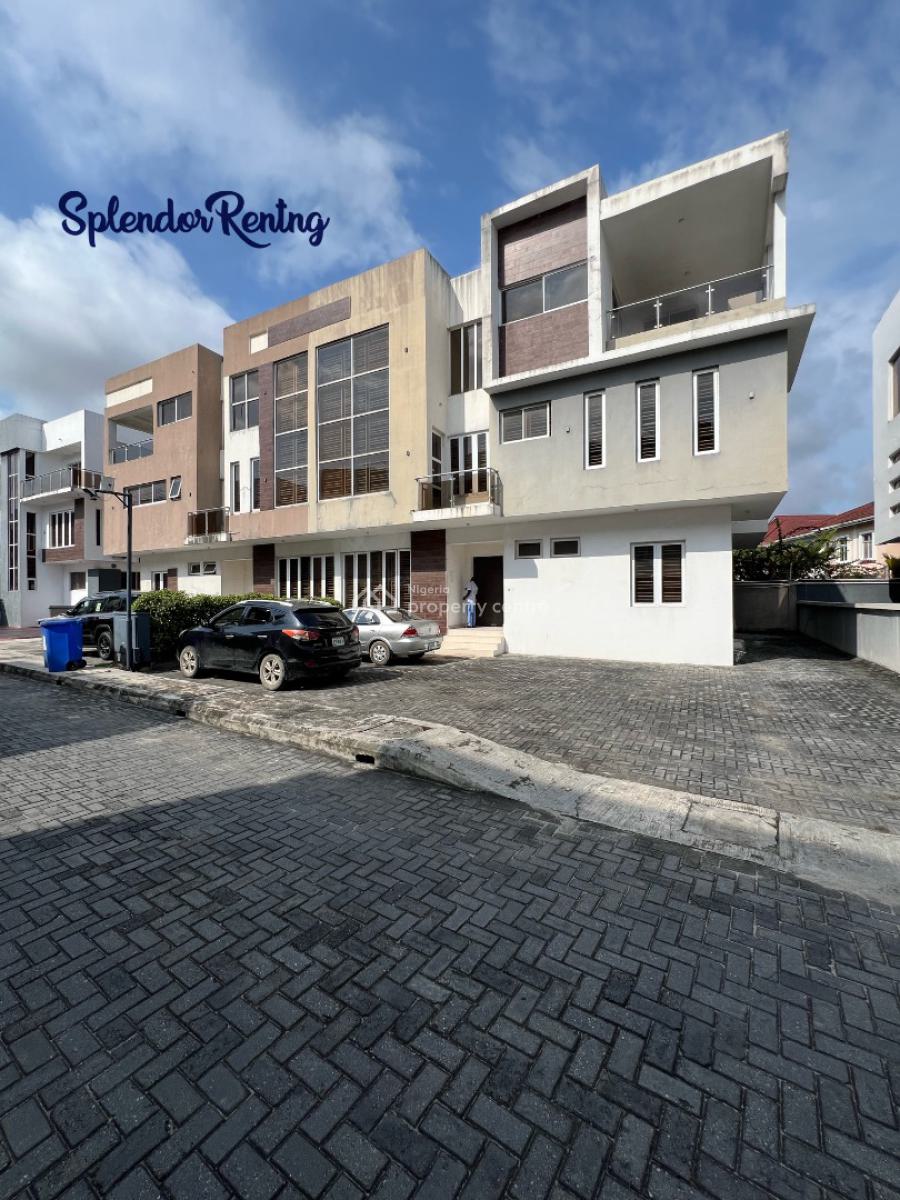 Massive 5 Bedroom Semi Detached Duplex with Bq, Pool, Gym, Osapa London, Osapa, Lekki, Lagos, Semi-detached Duplex for Rent